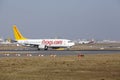 Frankfurt International Airport Ã¢â¬â Pegasus Airlines Boeing 737 takes off